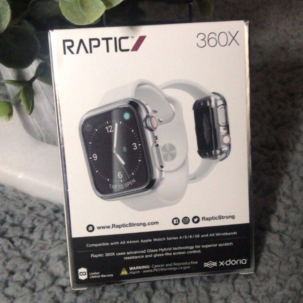 New Raptic Apple Watch Screen Protector 44mm - Picture 2 of 2